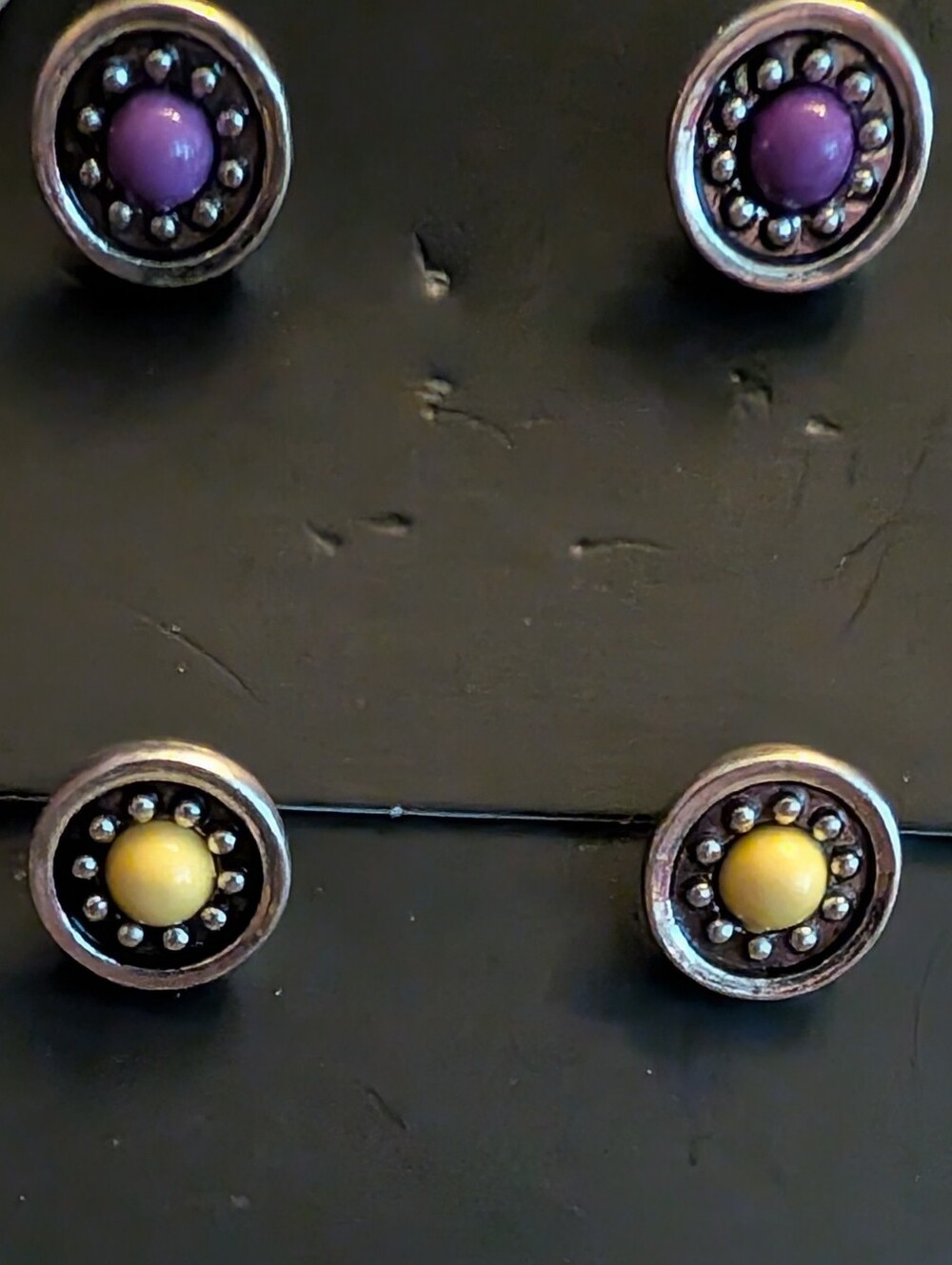 2 Pk Of Colorful Earrings